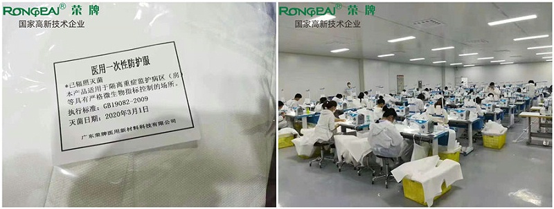 HJC黄金城医纺防护服